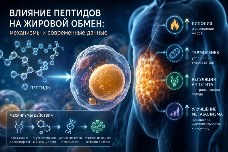 Влияние пептидов